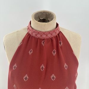 Alter’d State Mauve Bohemian Print Dress Size Small